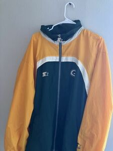 Green Bay Packers Starter Jacket XL, Hoodie, Multiple Stitched Logos 海外 即決