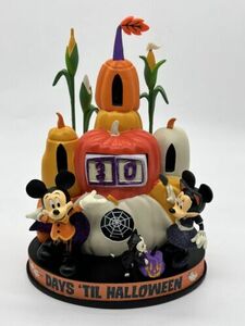 Disney Parks Halloween Mickey & Minnie Pumpkin Countdown Calendar NEW 海外 即決