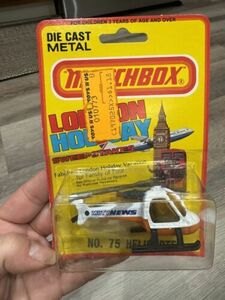 Matchbox London Holiday Helicopter MBTV News No. 75 海外 即決