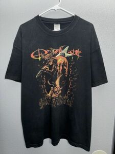 Vintage 2000s Y2K Ozzfest Ozzy Osbourne Korn Marilyn Manson Tour T Shirt Size XL 海外 即決