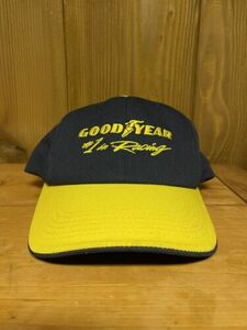 Goodyear #1 In Racing K Products Hat Cap Blue Used Snapback EUC 海外 即決