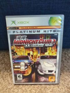 Midnight Club 3: DUB Edition - Remix Platinum Hits (Microsoft Xbox, 2006) 海外 即決