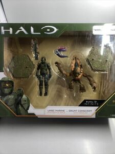 Halo Infinite UNSC Marine and Grunt Conscript World of Halo 4” Figures . Read 海外 即決