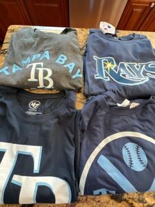 Brand New Tamp Bay Rays 2xl T-shirts 海外 即決