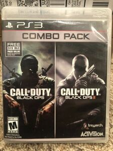 Call of Duty: Black Ops Combo Pack PS3 Tested Complete CIB - Black Ops 1 And 2! 海外 即決