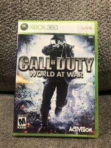 Call of Duty: World at War (Xbox 360, 2008) Brand New ORIGINAL 海外 即決