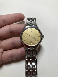 OMEGA Calendar Quartz 6J Men’s Watch 海外 即決