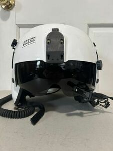 Gentex HGU-56/P Size Large Aircraft Flight Helmet White 海外 即決