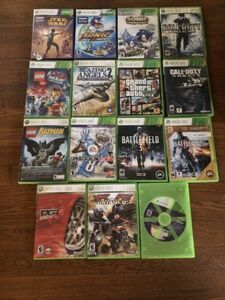 xbox 360 games bundle lot Of 15 Games,used 海外 即決