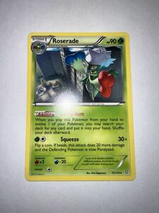 ポケモン Card Roserade 15/124 Near Mint Rare BW - Dragons Exalted 海外 即決