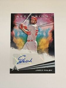 2021 Panini Chronicles Ascension JARED WALSH Auto #AA-JW MLB Los Angeles Angels 海外 即決