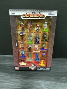 Nano Metalfigs Minecraft Dungeons 100% Die-Cast 18 Pieces *New* Jada Series 7 海外 即決