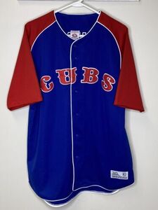 True Fan MLB Chicago Cubs Nomar Garciaparra #5 Blue Jersey Mens Large 海外 即決