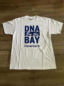 Vintage Genentech “DNA By The Bay” Tshirt White Sz L 海外 即決