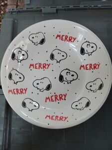 Gibson Peanuts Merry Christmas Snoopy bowl candy dish 海外 即決