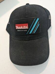 Makita Innovation Hat New Black and Blue Color 海外 即決