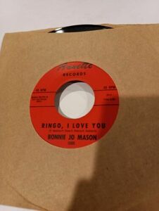 Bonnie Jo Mason (Cher) Ringo I Love / You 45 バイナル Record 海外 即決