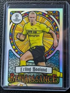 2021-22 Topps Merlin Erling Haaland Renaissance CASE HIT!!! 海外 即決