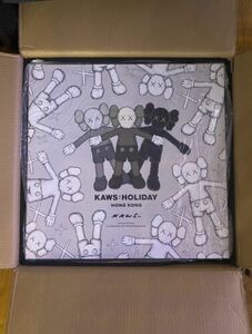 KAWS 20" Companion Plush Set Holiday Hong Kong (Brown Black Gray) Factory Sealed 海外 即決