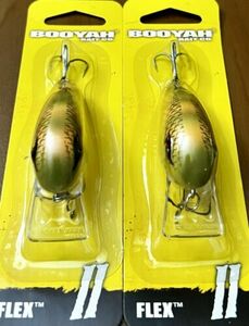 2 Booyah FLEX II 2 BYFL244 Crankbait Lures BOBO CRAW 海外 即決