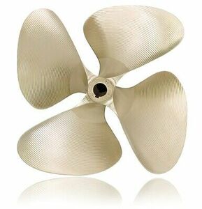 OJ Wake Pro V3 951 15 x 14 4 Blade Nibral Inboard Propeller 1 1/8" Bore 海外 即決