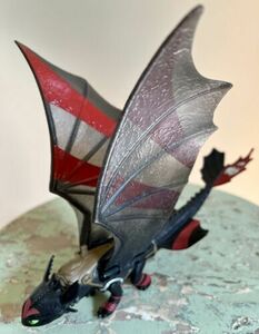 Toothless Wing Flap Attack Figure How To Train Your Dragon 2 Power Dragon 66574 海外 即決