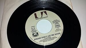 Z.Z. HILL Dream Don't Let Me Down Your Love / UNITED ARTISTS 50908 ソウル 45 VINYL 海外 即決