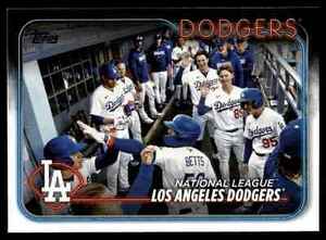 2024 Topps Series 1 Los Angeles Dodgers Los Angeles Dodgers #183 海外 即決