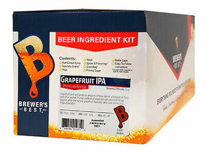 Brewer's Best Grapefruit IPA 5 Gallon Home Brew Beer Making Ingredient Kit 海外 即決