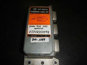 BMW 735 SRS MODULE #65778353598