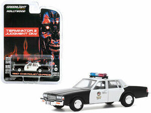 1987 Chevrolet Caprice "Metropolitan Police" Black and White "Terminator 2: J... 海外 即決