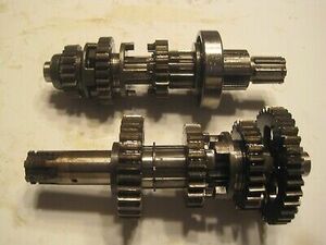 HONDA 78-79 CM185T TWINSTAR CM 185 transmission shaft and gear set 海外 即決