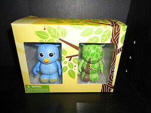 DISNEY 3" & 1.5" VINYLMATION TRADE CITY USA BIRD & TREE COMBO PACK NIB LE 750 海外 即決