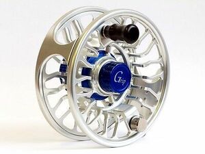 Galvan Grip G-10 Blue Hub Fly Reel, New - Free Fly Line 海外 即決