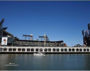 Oracle Park San Francisco Giants Unsigned McCovey Cove Daytime View Photograph 海外 即決