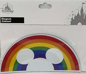 Disney Mickey Rainbow Magnet 海外 即決