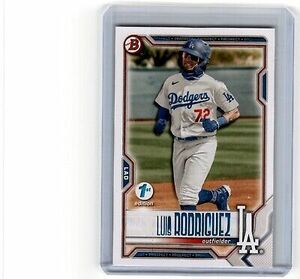 2021 Bowman Draft Luis Rodriguez #BD-134 Los Angeles Dodgers Baseball Card 海外 即決