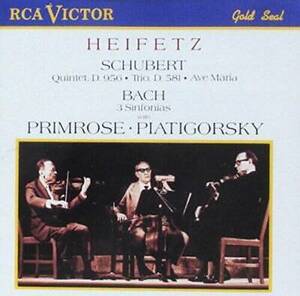 Schubert: Quintet, D 956 Trio No 2, D 581, Ave Maria Bach: - VERY GOOD 海外 即決