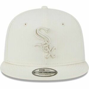 Men's New Era 9Fifty MLB Chicago White Sox Cream Snapback (60323493) - OSFM 海外 即決