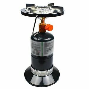 Propane Stove Portable Camping Gas Stove 10000 Btu Bottletop Single Adjustable B 海外 即決