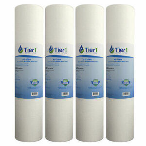 20 x 4.5 Inch 5 Micron DGD-5005-20 Polypropylene Sediment Water Filter 4 Pack 海外 即決