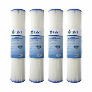 20 x 4.5 Inch 20 Micron Pentek S1-20BB Comparable Sediment Water Filter 4 Pack 海外 即決