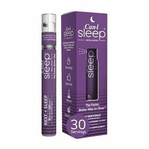 Sleep + Rest Can-i Fast Acting Oral Spray - 1 Count (Pack of 1), パープル 海外 即決