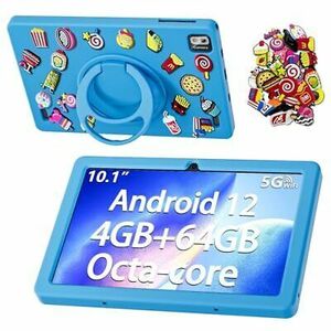 10 Inch Tablet 4GB RAM 64GB ROM, Android 12 Tablet with 4GB RAM 64GB ROM|Blue 海外 即決