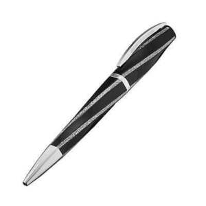 Visconti 'Divina Fashion' Black Ballpoint Pen KP18-23-BP 海外 即決