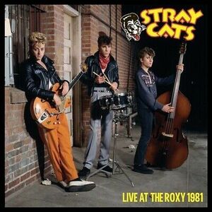 Stray Cats - Live At The Roxy 1981 - Gold/black Splatter [New バイナル LP] Black, C 海外 即決