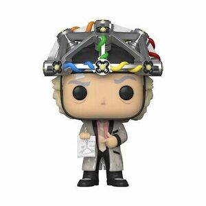 Funko Pop! Movies Back to The Future DOC BROWN with Helmet w/ Protector | 959 海外 即決