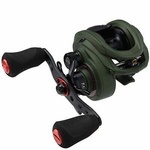 Abu Garcia Zata Baitcast Low Profile Fishing Reel, Green, Right-Handed 海外 即決