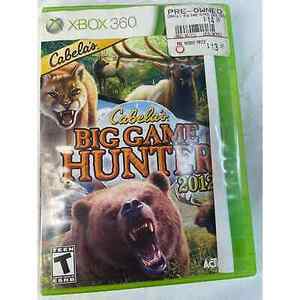 Microsoft XBOX 360 Cabela's Big Game Hunter 2012 GUC 海外 即決