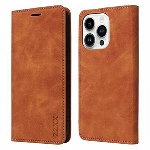 iPhone 14 Pro Case Wallet Card Slot Kickstand Magnetic Soft Leather Phone Cover 海外 即決